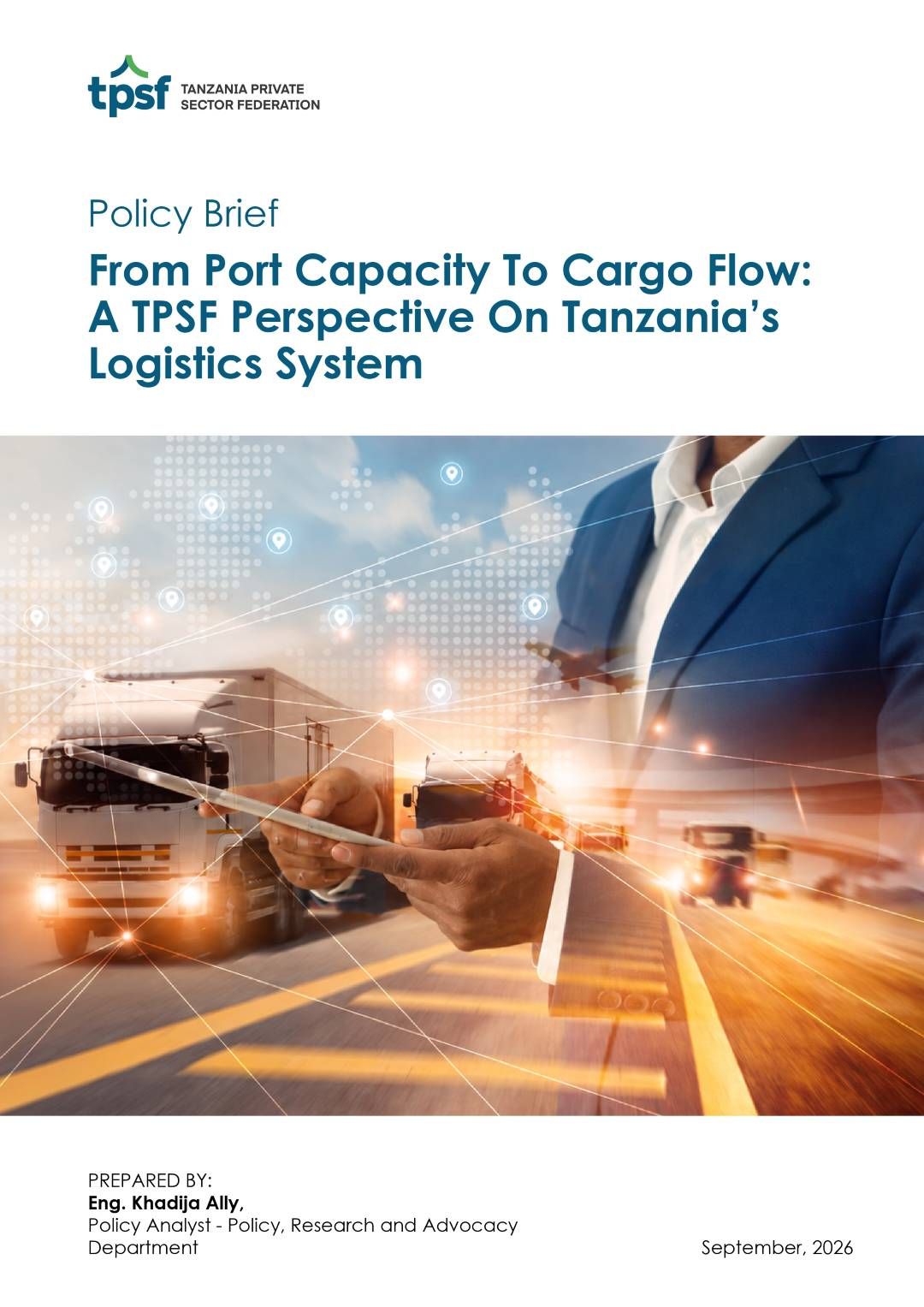 From Port Capacity To Cargo Flow: A TPSF Perspective On Tanzania’s Logistics System